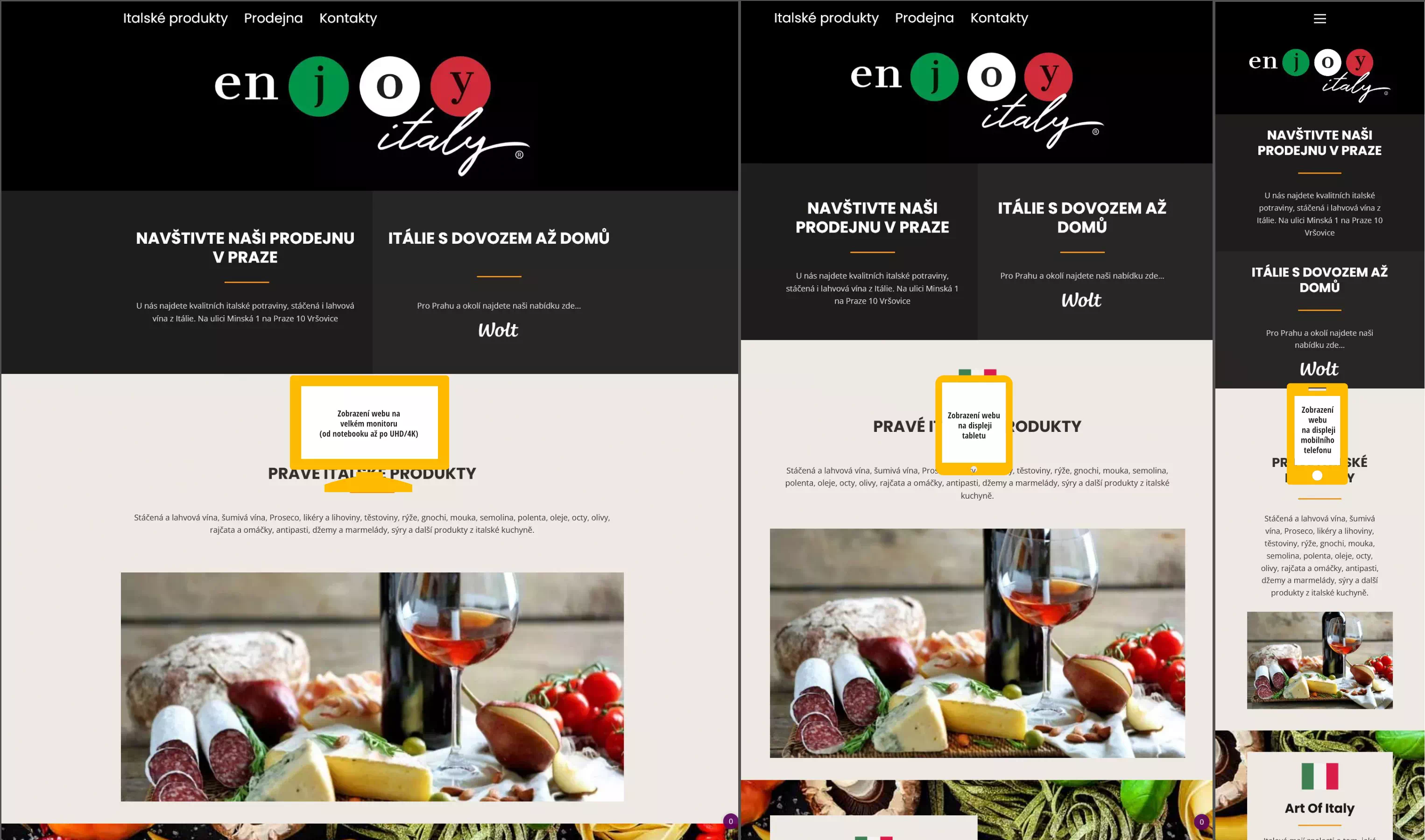 Reference Web - Italské speciality
